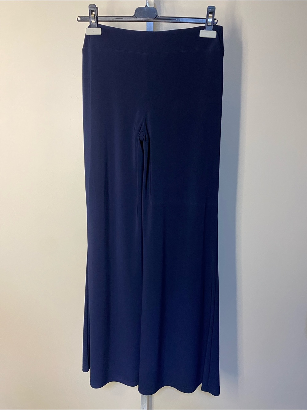 Joseph Ribkoff Midnight Blue Palazzo Wide Leg Pants NWT Size 2 - Picture 5 of 5